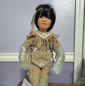 Indian doll with stand